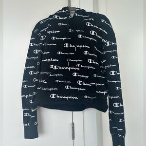 Champion black sweater size small
